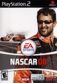 NASCAR 08 Playstation 2 US box art
